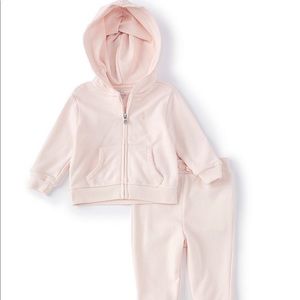 Baby Girls French Terry Hoodie & Jogger Pant Set